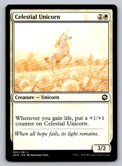 Celestial Unicorn Adventures in the Forgotten Realms Regular - Image 1