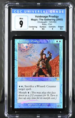 VOIDMAGE PRODIGY Onslaught Foil Rare CGC 9 Q++ MTG [Nostalgium] - Image 1