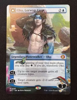 Oko, Lorwyn Liege (Borderless) Mythic MTG Lorwyn Eclipsed - NM - Image 1