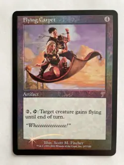 Magic: The Gathering - FOIL Flying Carpet - 7th Edition - NM! - Image 1
