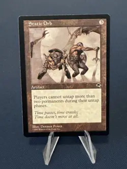 MTG - Magic The Gathering - Static Orb - Tempest - NP/LN! - Image 1