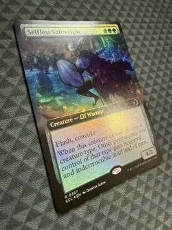 MTG Selfless Safewright #0367 Foil Extended Art Rare Lorwyn Eclipsed (ECL) - Image 2