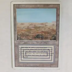 Scrubland - HP - Revised Edition 3ED - MTG - Image 1