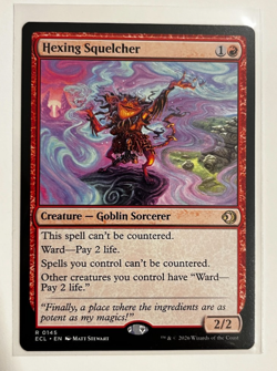 MTG - Lorwyn Eclipsed - Hexing Squelcher - Rare 0145 - Image 1