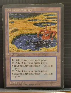 mtg SULFUROUS SPRINGS HP Ice Age -Argo- - Image 1