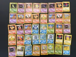 Pokemon Vintage WOTC 1999 Base Set Bundle - x40 - Image 1
