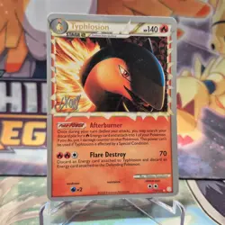 Pokemon TCG Typhlosion Prime Non-Holo 110/123 World Championships 2011 MP/HP - Image 1