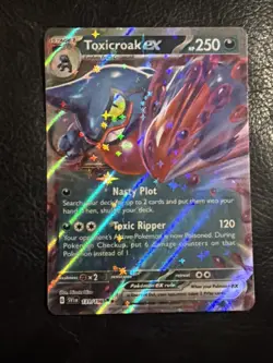 Toxicroak EX [131/198] - Double Rare - Pokemon TCG: Scarlet & Violet - Image 1