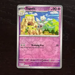 Togetic 071/191 Pokemon Surging Sparks Scarlet & Violet Reverse Holo Common NM - Image 1