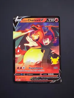 Lance's Charizard V SWSH133 Pokemon SWSH Black Star Promo Near Mint (NM) 2019 - Image 1