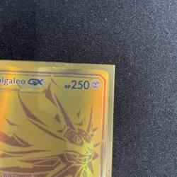 Solgaleo GX 173/156 SM Ultra Prism Pokemon TCG NM Secret Rare Gold Holo EN - Image 5