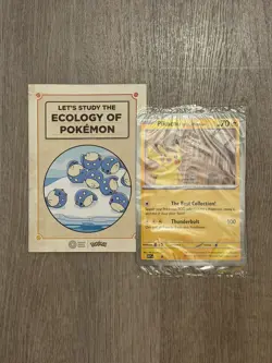 Pikachu At The Museum, Pokemon X Natural History Museum Jumbo Promo - SEALED - Image 1