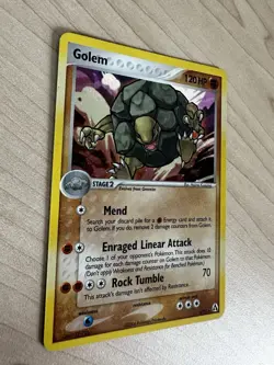 Pokemon TCG EX Legend Maker Golem 6/92 Holo Rare - LP - Image 2