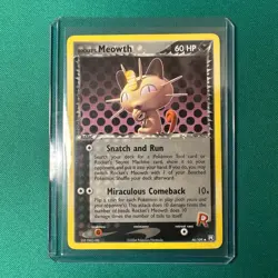 Rocket's Meowth #46/109 - Pokemon TCG - EX Team Rocket Returns - Uncommon - LP - Image 1