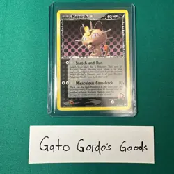 Rocket's Meowth #46/109 - Pokemon TCG - EX Team Rocket Returns - Uncommon - LP - Image 2