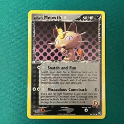 Rocket's Meowth #46/109 - Pokemon TCG - EX Team Rocket Returns - Uncommon - LP - Image 3
