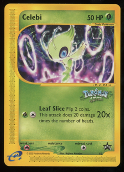 Pokemon - WOTC Black Star Promo - Celebi - #50 - Image 1