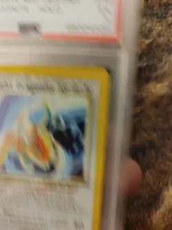 Pokemon Neo Destiny 2002 Light Dragonite Holo PSA 5 Card 14/105 - Image 3