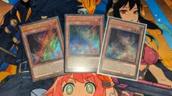 YuGiOh! | PLAYSET 3x Shining Star Dragon | BLTR-EN002 Secret Rares 1st Ed. | NM - Image 1