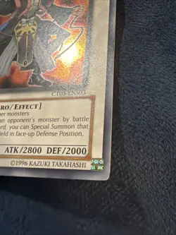 Yugioh Goyo Guardian Limited Edition Secret Rare CT05-ENS03 LP - Image 4