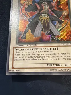 Yugioh Goyo Guardian Limited Edition Secret Rare CT05-ENS03 LP - Image 5