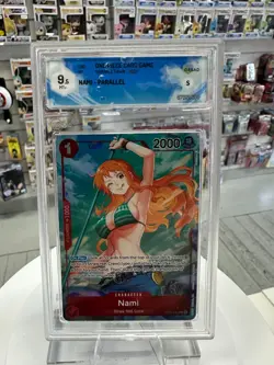 2022 ONE PIECE OP01-ROMANCE DAWN ALTERNATE ART #016 NAMI GRAAD 9,5 - Image 1