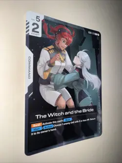 GD01-117 The Witch and the Bride Gundam TCG Card Game (Newtype Rising) English - Image 2