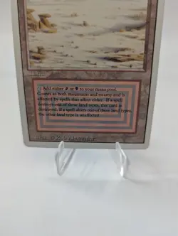 Badlands Revised Edition MTG Lightly Played / Near Mint (LP) Magic Dual Land - Image 4