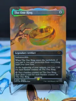 MTG The One Ring (451/511) The Lord of the Rings Tales of Middle-Earth Foil - Image 1