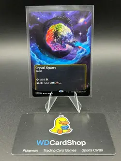 Crystal Quarry (0055) (Borderless) - Near Mint MTG Stellar Sights - Image 1