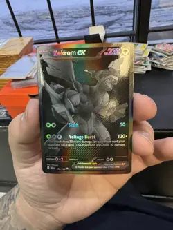 Zekrom EX Black Bolt 172/086 BWR English POKEMON TCG CARD - Image 2