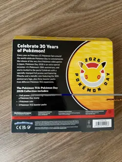 Pokemon Day 30th Collection Box 2026 New Sealed IN HAND ✅ Same Day Postage! - Image 2