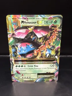 Pokemon TCG M Venusaur EX Ultra Rare Full Art Holo 2/108 Evolutions 2016 A - Image 1