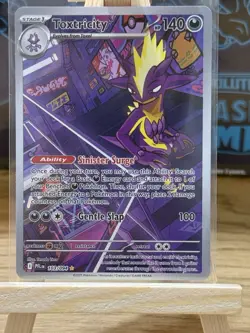 Pokemon TCG Toxtricity Illustration Rare 104/094 Phantasmal Flames Pack Fresh - Image 1