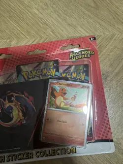 Pokemon TCG Mega Evolution Ascended Heroes Tech Sticker Collection - Charmander - Image 2