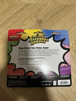 Pokemon TCG Mega Evolution Ascended Heroes Tech Sticker Collection - Charmander - Image 3