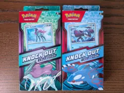 Set Of 2 Pokemon Knockout Collection Kyogre And Suicune Sealed Packages - Image 1