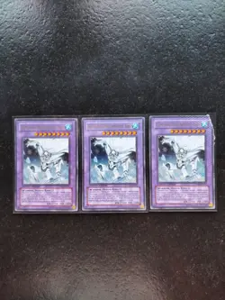 YuGioh 3x Elemental Hero Absolute Zero YG04 Playset Fusion Holo Oldschool GX - Image 1