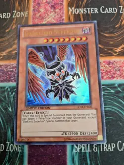 Yugioh Darklord Superbia LC02-EN005 Ultra Rare Limited Lightly Played - Image 1