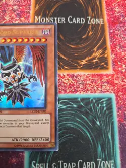 Yugioh Darklord Superbia LC02-EN005 Ultra Rare Limited Lightly Played - Image 3