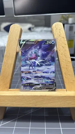 Pokemon TCG Suicune V Crown Zenith Galarian Gallery GG38/GG70 Holo NM - Image 1