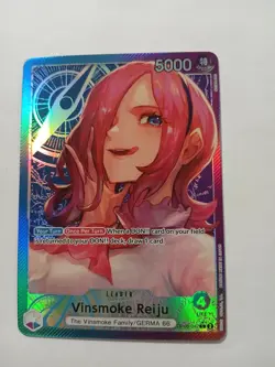 Vinsmoke Reiju OP06-042 Leader Alt Art One Piece English - Image 1
