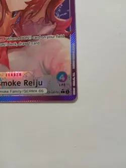 Vinsmoke Reiju OP06-042 Leader Alt Art One Piece English - Image 3