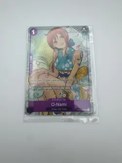 O-Nami OP05-062 SR Full Art - One Piece Illustration Box Vol. 1 PROMO- Sealed - Image 1