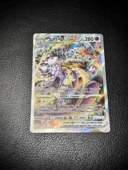 Mewtwo VSTAR GG44/GG70 Crown Zenith: Galarian Gallery Ultra Rare NM/MT Condition - Image 1