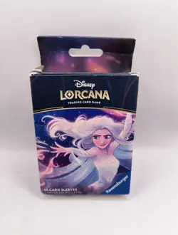 New Sealed Disney Lorcana Elsa Card Sleeves Frozen Cartoon - Image 1