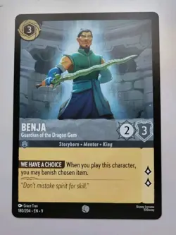 Disney Lorcana TCG - Fabled: Benja (180/204) - Common - Near Mint - Image 1