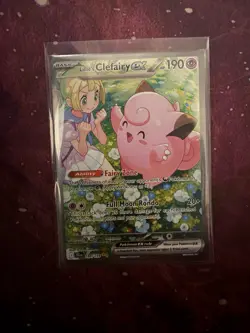 Lillie’s Clefairy EX Special Illustration Rare 184/159 Pokemon Journey Together - Image 1