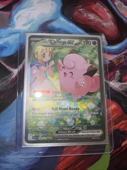 Pokemon Journey Together Lillie's Clefairy EX 184/159 Special Illustration Rare - Image 1