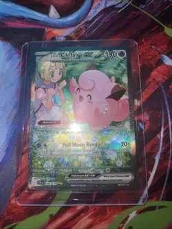 Pokemon Journey Together Lillie's Clefairy EX 184/159 Special Illustration Rare - Image 4